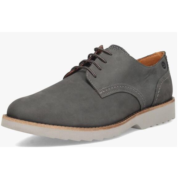 Clarks Men's Fallhill Plain Oxford, Grey Nubuck, 11.5 - Picture 1 of 9